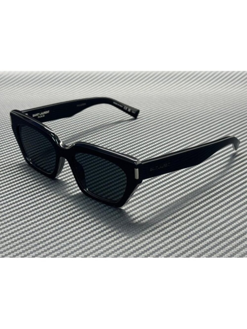 New Saint Laurent Women Black Sunglasses 55-18-145